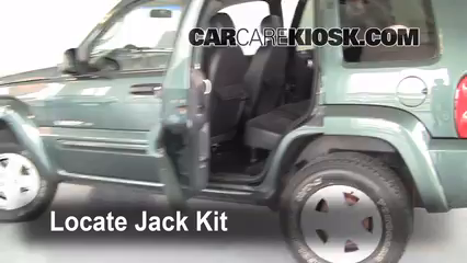 2002 Jeep Liberty Limited 3.7L V6 Tires & Wheels Change a Flat Tire